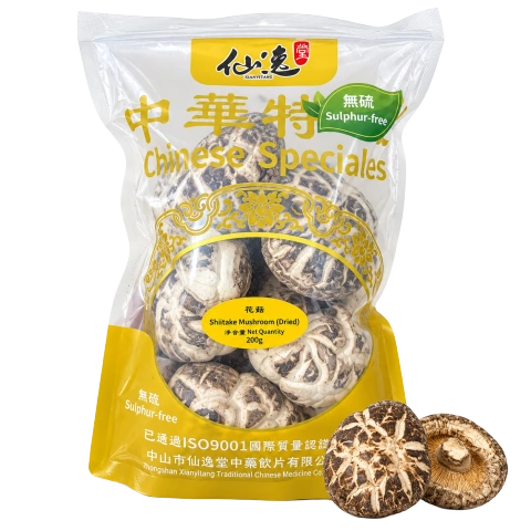 大花菇 200 g 包裝正面