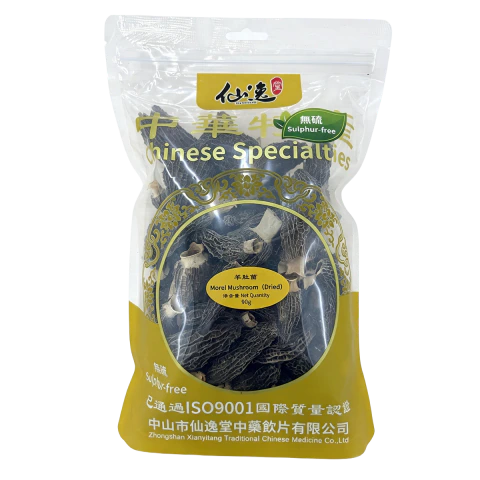 羊肚菌 90 g 包裝正面
