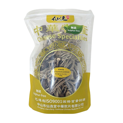 茶樹菇 100 g 包裝正面