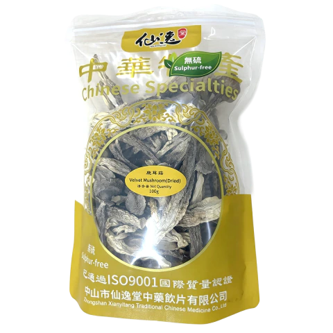 鹿茸菇 100 g 包裝正面
